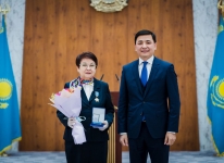 The President of the IQAA was awarded with medal &quot;Kurmet&quot; high state award